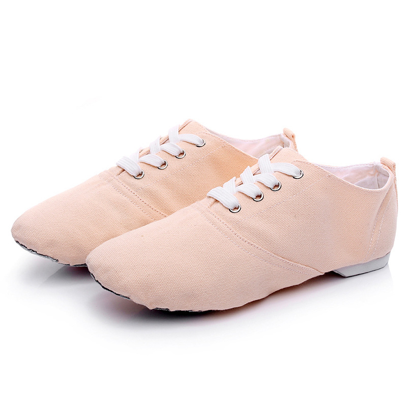 Dječje unisex platnene baletanke - Iron Arrow, gornji dio od platna, potplat od kravljeg kože, uobičajena debljina