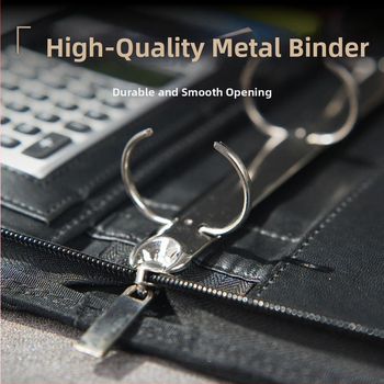 Odinė A4 byla su užtrauktuku ir vienu tvirtu klipu, Modelis: A4 folder, Plokštės storis 1,5 cm, Nugaros plotis 1,5 cm