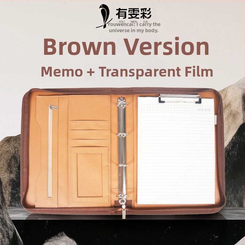 Odinė A4 byla su užtrauktuku ir vienu tvirtu klipu, Modelis: A4 folder, Plokštės storis 1,5 cm, Nugaros plotis 1,5 cm