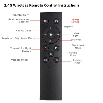 Bec LED inteligent cu telecomandă, tensiune 100-240V, 700 lm, fascicul de 270°, reglabil în intensitate