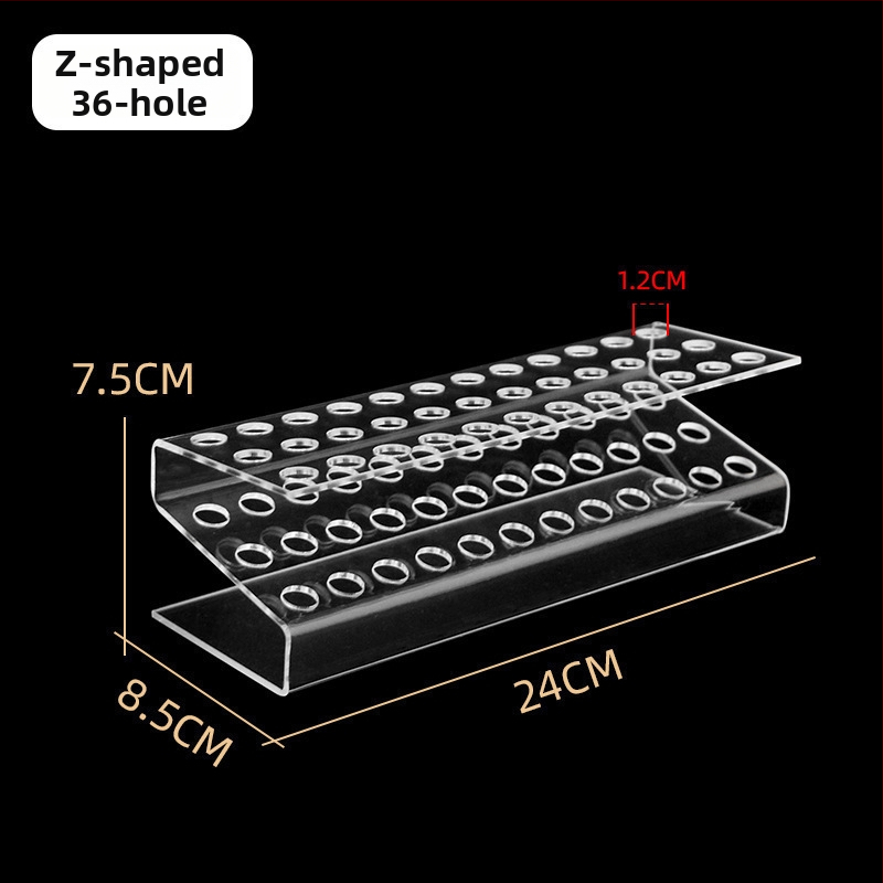 Akrilo plaukų segtukų parodos laikiklis, daugiasluoksnis laiptinės dizainas, biuro prekių parduotuvei