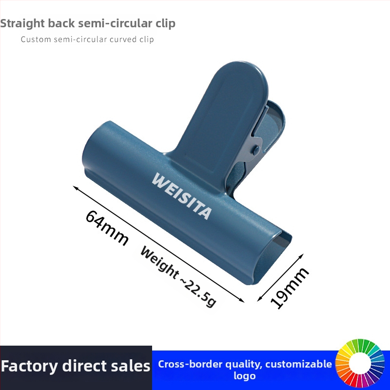 Willita Metalinis klipsas – Daugiafunkcis klipsas dosjė, failams ir knygoms, su pusapvaliu arkos dizainu