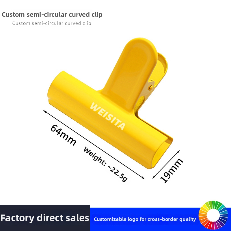 Willita Metalinis klipsas – Daugiafunkcis klipsas dosjė, failams ir knygoms, su pusapvaliu arkos dizainu