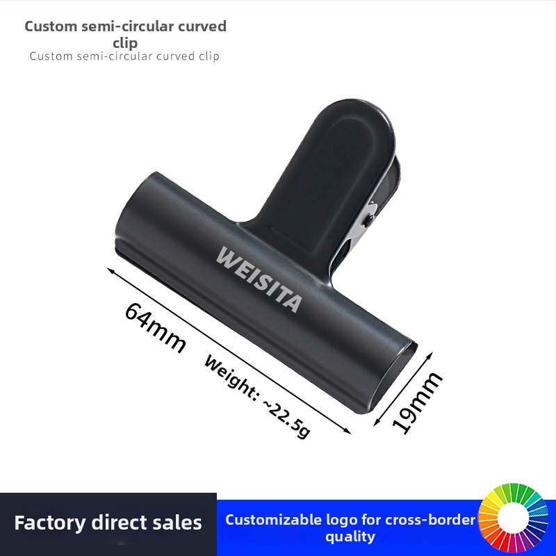 Willita Metalinis klipsas – Daugiafunkcis klipsas dosjė, failams ir knygoms, su pusapvaliu arkos dizainu