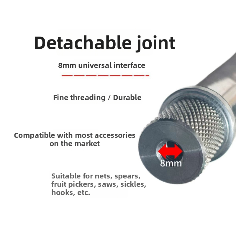 Roostevabast terasest kalastusvõrgu vars, 500 g, üheosaline, mittelaiendatav