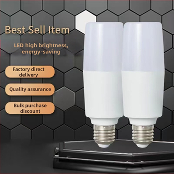 LED cilindrinė lemputė su E27 baze, 220V, tarnavimo laikas 10 000 h, nedimduojama