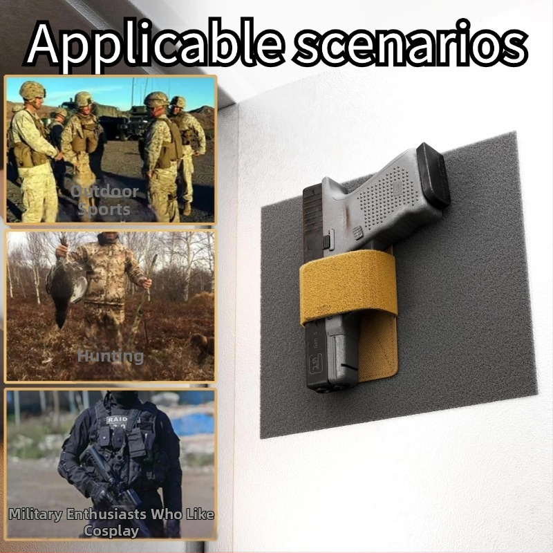 Kopásálló pisztolytáska taktikai, poliészter, ultra könnyű, anti-cut, kültéri sportokhoz