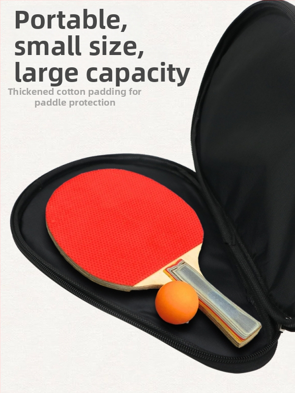 Galda tenisa raketes soma ķirbja formas, no Oxford auduma, ar logotipa personalizācijas iespēju, piemērota galda tenisi un spaldu tenisam