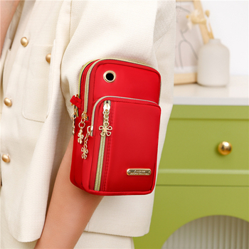 Rankinė mobiliajam telefonui, Oxford audinys, kvėpuojanti, lauko sportui, peizažo raštas