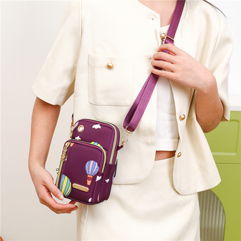 Rankinė mobiliajam telefonui, Oxford audinys, kvėpuojanti, lauko sportui, peizažo raštas