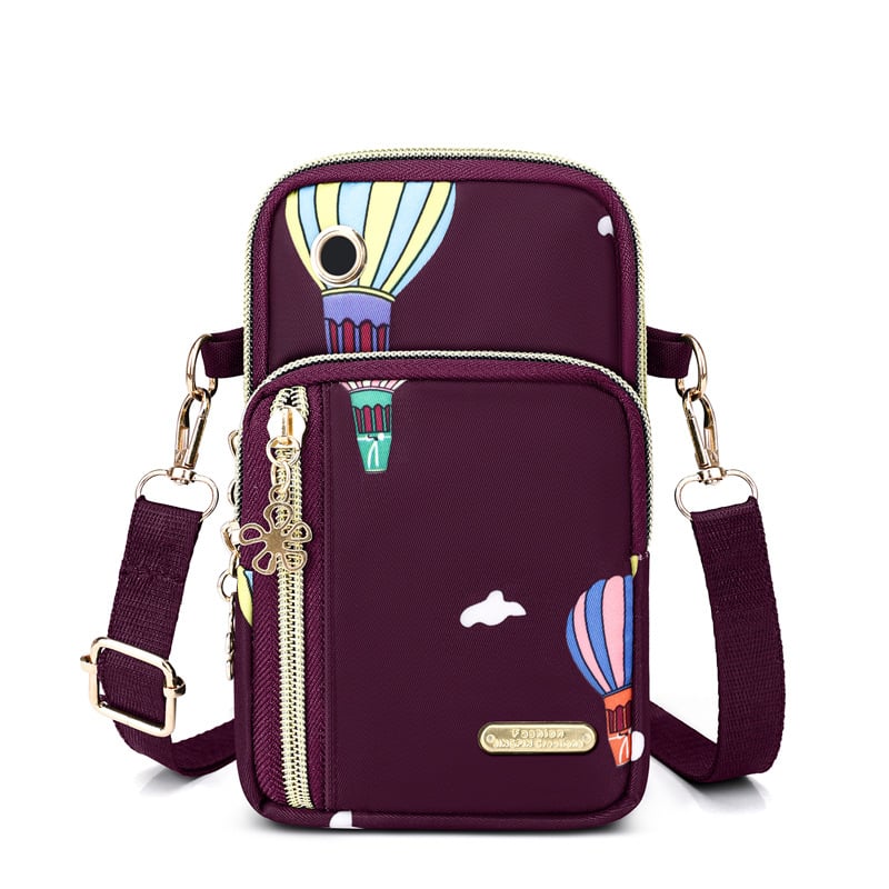 Rankinė mobiliajam telefonui, Oxford audinys, kvėpuojanti, lauko sportui, peizažo raštas