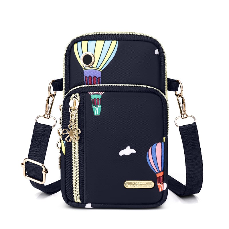 Rankinė mobiliajam telefonui, Oxford audinys, kvėpuojanti, lauko sportui, peizažo raštas