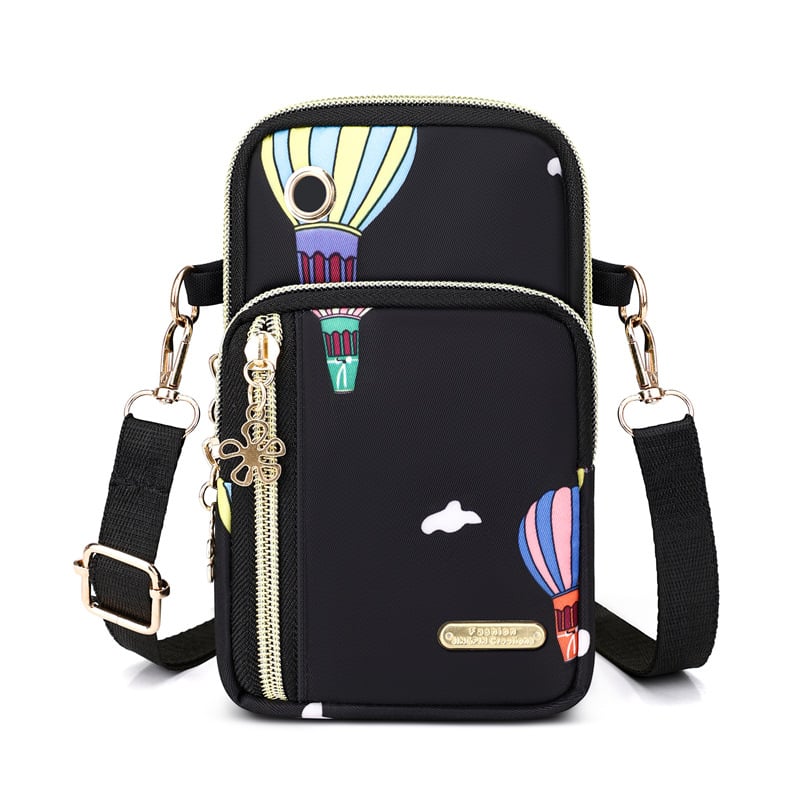 Rankinė mobiliajam telefonui, Oxford audinys, kvėpuojanti, lauko sportui, peizažo raštas