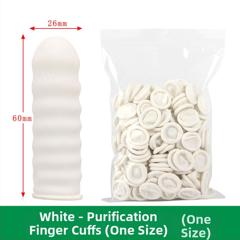 Vienkartiniai silikoniniai pirštų gaubtukai pirštams ir nykščiui – atsparios apsauginės pirštinės, storintas dizainas