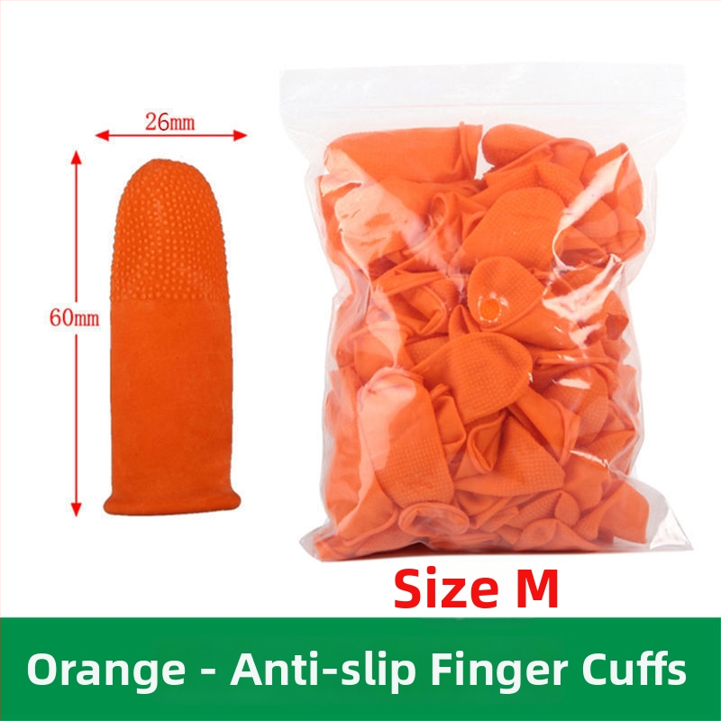 Vienkartiniai silikoniniai pirštų gaubtukai pirštams ir nykščiui – atsparios apsauginės pirštinės, storintas dizainas