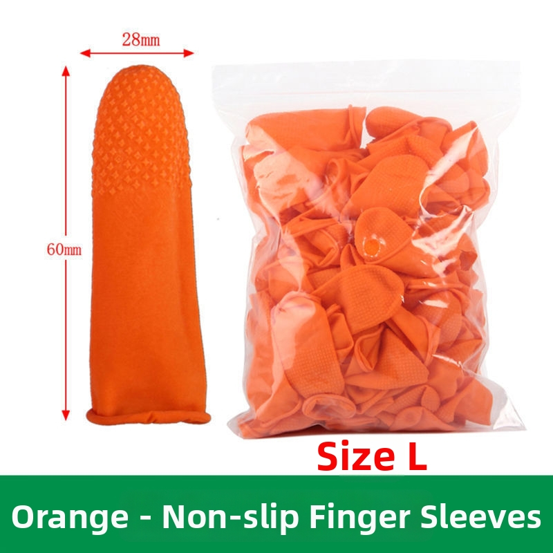 Vienkartiniai silikoniniai pirštų gaubtukai pirštams ir nykščiui – atsparios apsauginės pirštinės, storintas dizainas