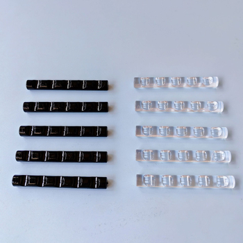 Nagų meno laikiklis – akrilas, 100 g, 5 skylės juostinio dizaino laikiklis, How cute (vietinis prekinis ženklas)