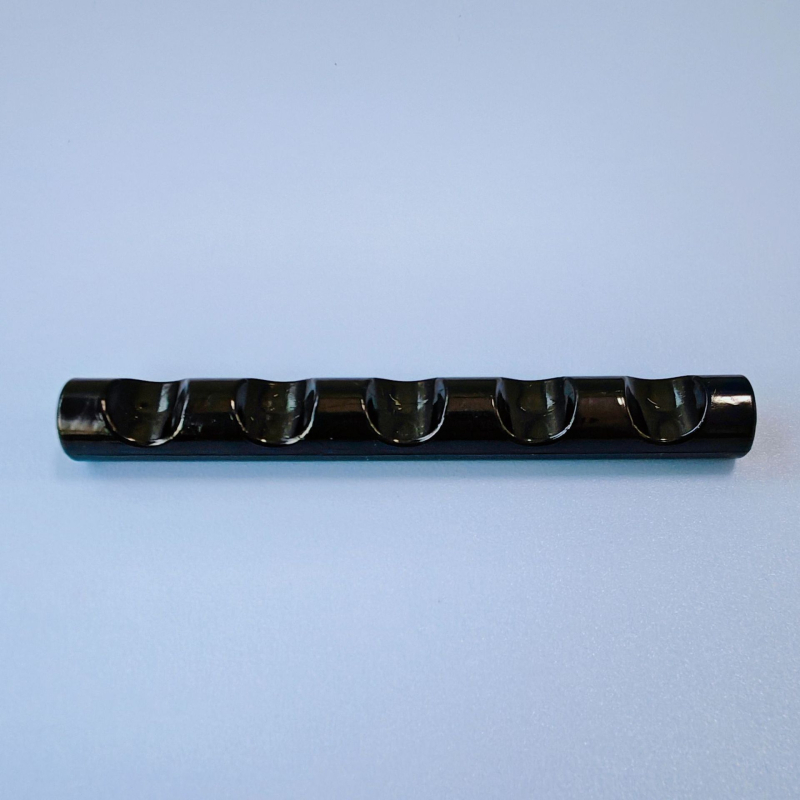 Nagų meno laikiklis – akrilas, 100 g, 5 skylės juostinio dizaino laikiklis, How cute (vietinis prekinis ženklas)