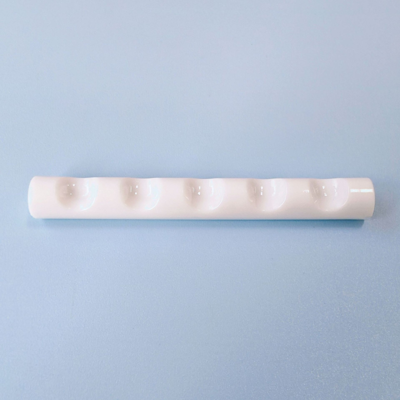 Nagų meno laikiklis – akrilas, 100 g, 5 skylės juostinio dizaino laikiklis, How cute (vietinis prekinis ženklas)