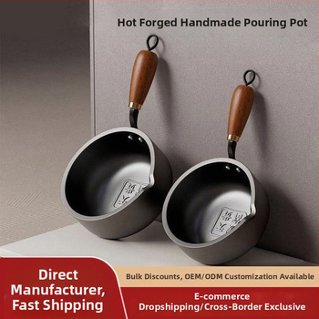 Omletės keptuvė iš plonojo geležies, kinų stiliaus, vieno dugno, sveria 780 g, tinkama visoms viryklėms