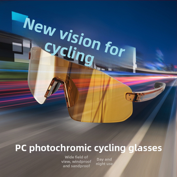 Kalnų dviračių akiniai – fotokrominės PC lęšiai, vėjo atsparūs, reguliuojami nosies pagalvėlės, suderinami su dioptrinėmis akinėmis