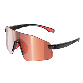 Kalnų dviračių akiniai – fotokrominės PC lęšiai, vėjo atsparūs, reguliuojami nosies pagalvėlės, suderinami su dioptrinėmis akinėmis