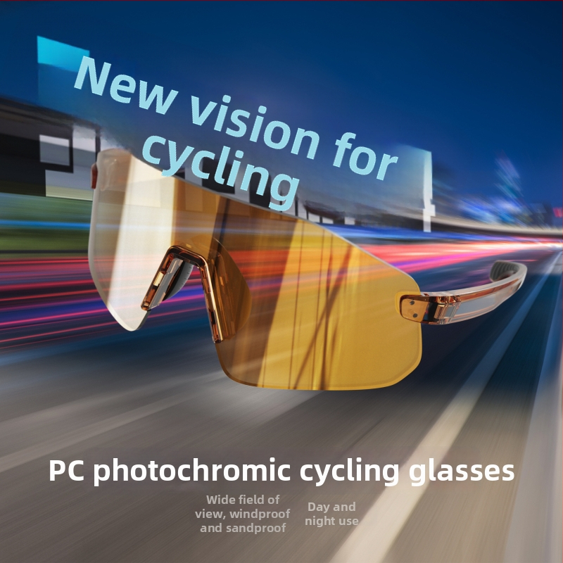 Kalnų dviračių akiniai – fotokrominės PC lęšiai, vėjo atsparūs, reguliuojami nosies pagalvėlės, suderinami su dioptrinėmis akinėmis