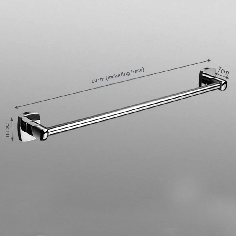 Vonios laikiklis rankšluosčiams iš vario lydinio, 1 sluoksnis, poliruota paviršia, apkrova iki 5 kg