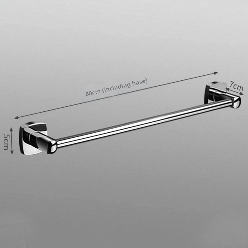 Vonios laikiklis rankšluosčiams iš vario lydinio, 1 sluoksnis, poliruota paviršia, apkrova iki 5 kg