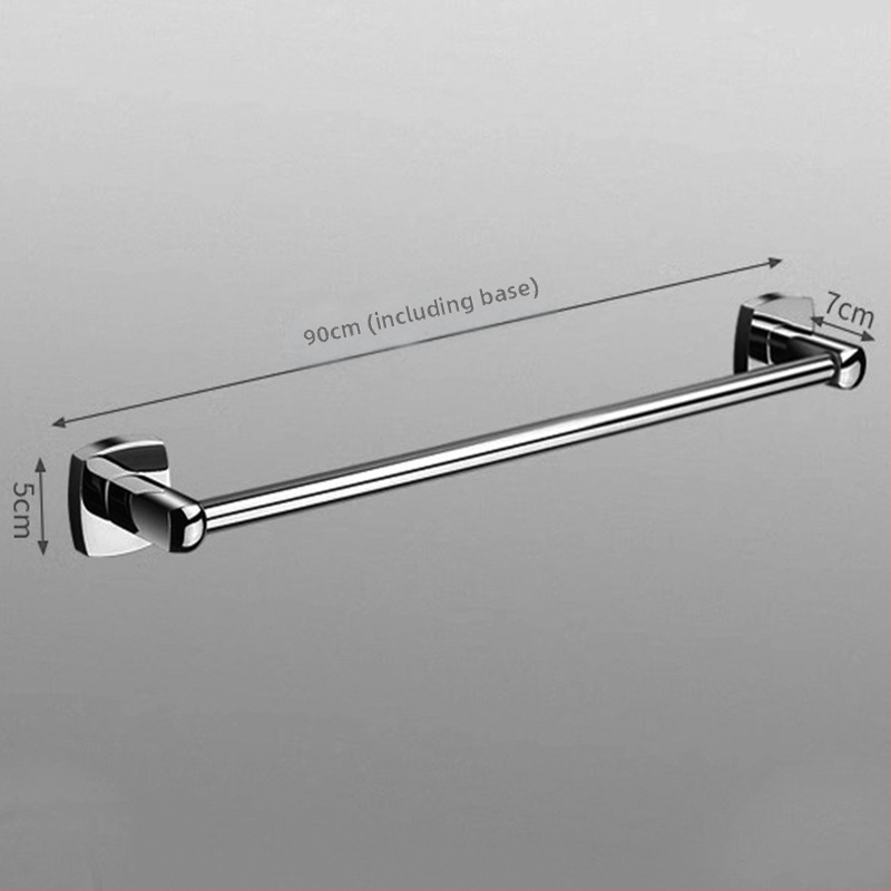 Vonios laikiklis rankšluosčiams iš vario lydinio, 1 sluoksnis, poliruota paviršia, apkrova iki 5 kg