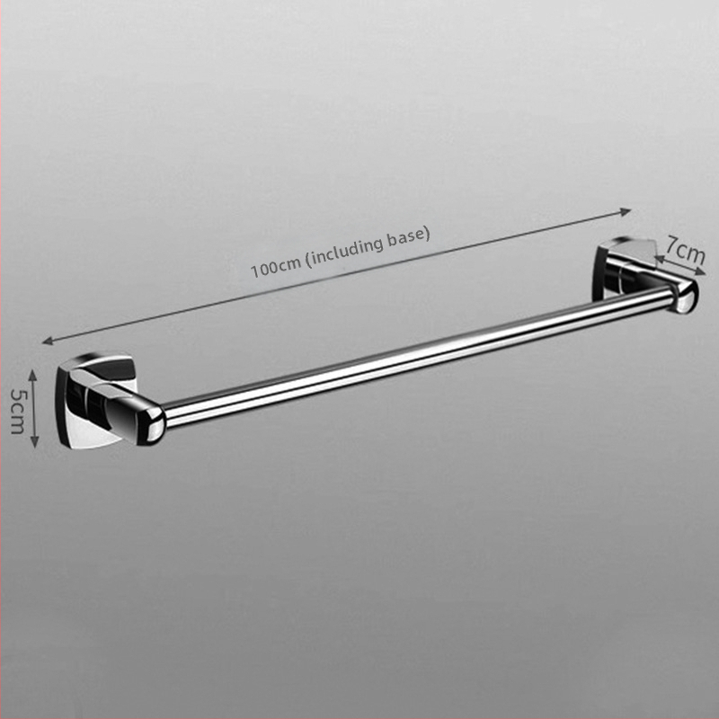 Vonios laikiklis rankšluosčiams iš vario lydinio, 1 sluoksnis, poliruota paviršia, apkrova iki 5 kg