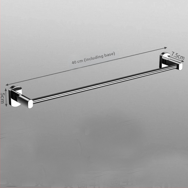 Vonios laikiklis rankšluosčiams iš vario lydinio, 1 sluoksnis, poliruota paviršia, apkrova iki 5 kg