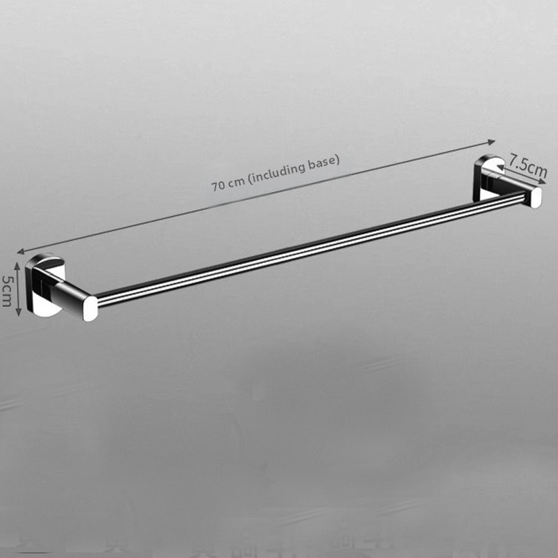 Vonios laikiklis rankšluosčiams iš vario lydinio, 1 sluoksnis, poliruota paviršia, apkrova iki 5 kg