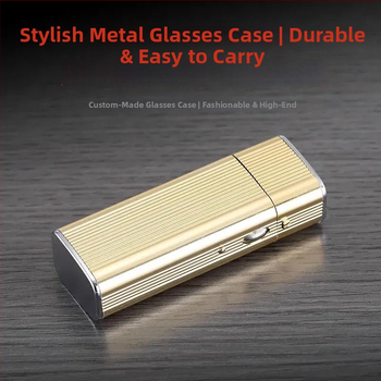 Sulankstomi anti-radiacijos skaitymo akiniai su stiklo lęšiais ir metaliniu rėmeliu, asferiniai lęšiai