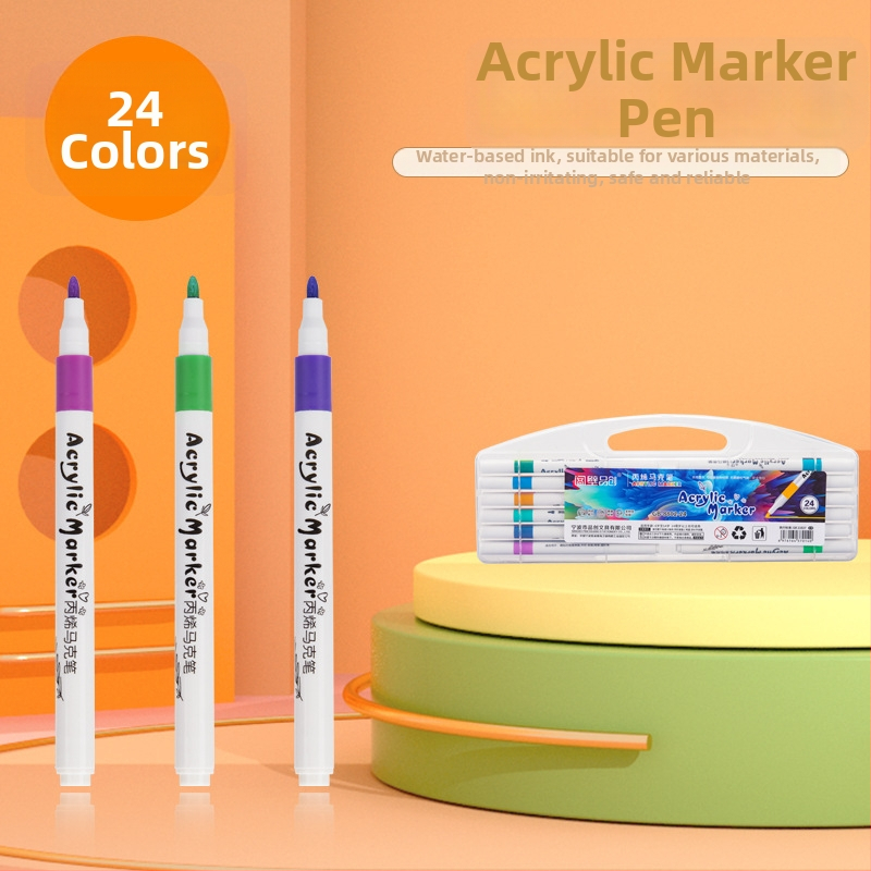 Akrilo markeris vandens pagrindu DIY piešiniams ir graffiti – Next Door Pinchuang