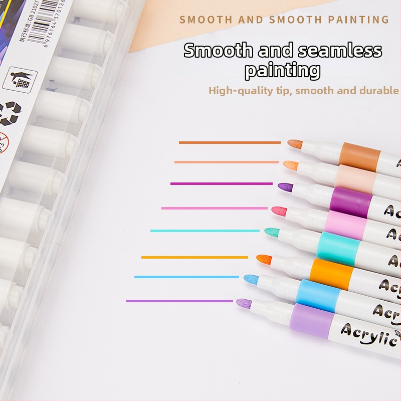 Akrilo markeris vandens pagrindu DIY piešiniams ir graffiti – Next Door Pinchuang