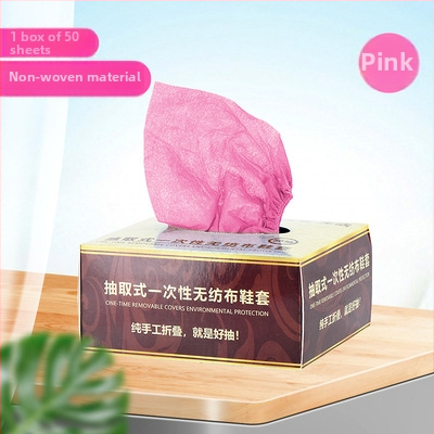 Vienkartiniai PE avalynės dangteliai, atsparūs vandeniui ir dulkėms, storesnės konstrukcijos, 100 vnt