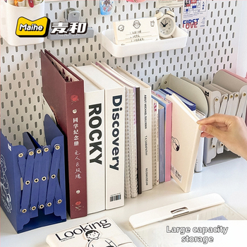 Maihe MHDS5054 Metallist tõmbuv raamatute alus lauale – laua hoiustamise ja raamatukorralduse lahendus