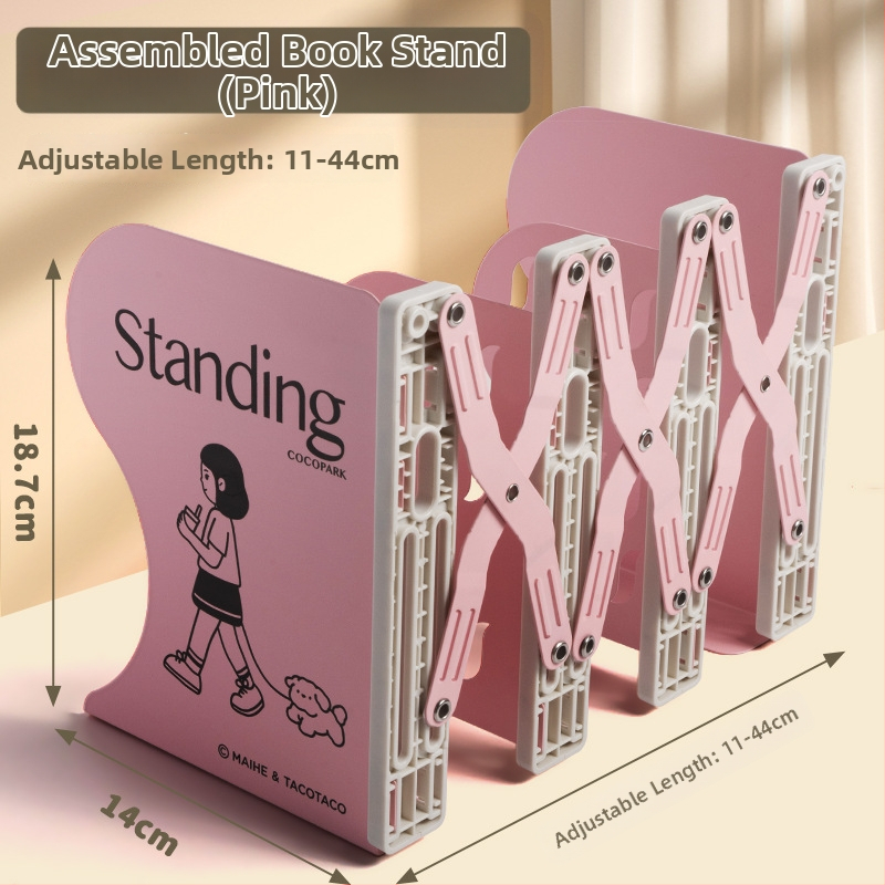 Maihe MHDS5054 Metallist tõmbuv raamatute alus lauale – laua hoiustamise ja raamatukorralduse lahendus