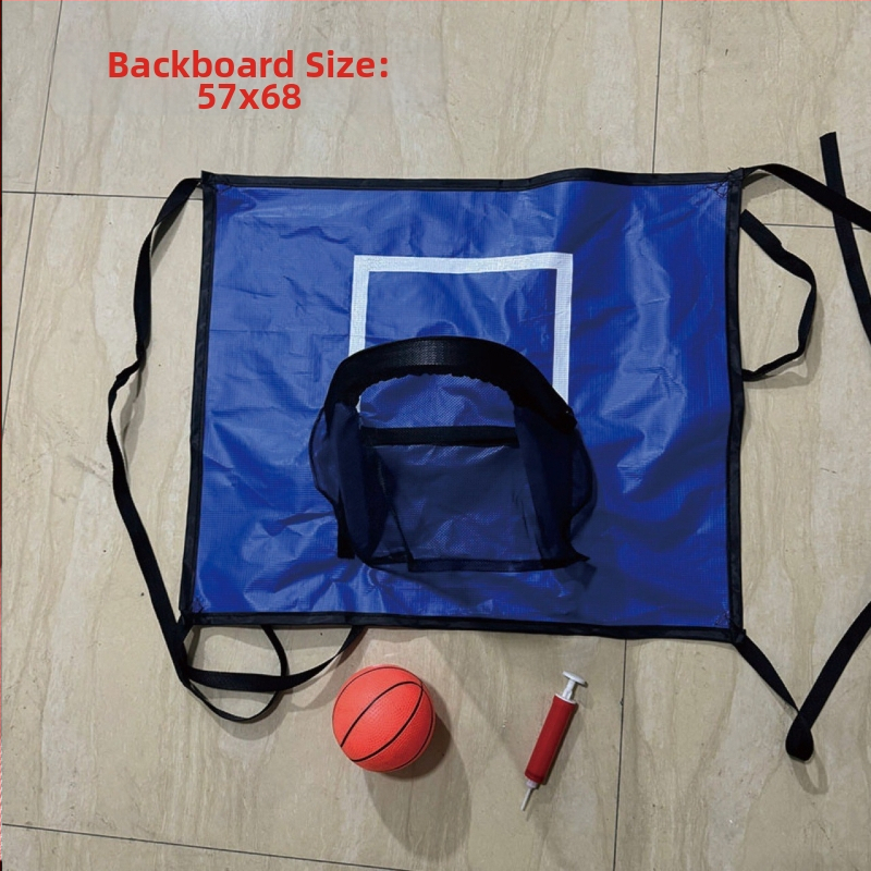 Vaikų trampolinas su krepšinio košu ir lenta, minkšta PVC krepšinio kamuolys (Prekės ženklas: gsd; Medžiaga: PVC; Skirtas: Bendrai)