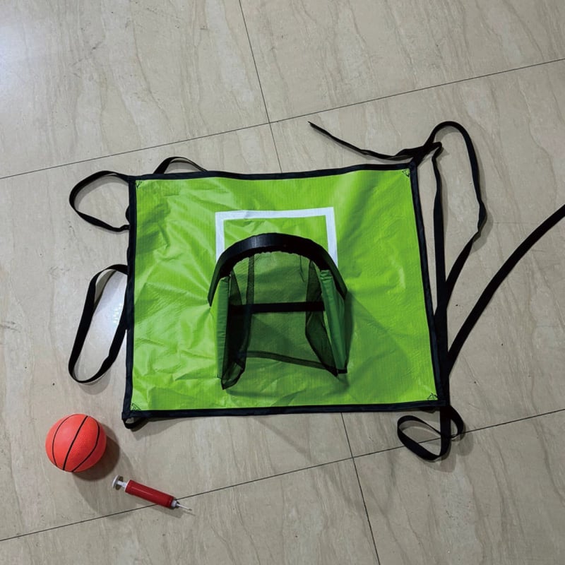 Vaikų trampolinas su krepšinio košu ir lenta, minkšta PVC krepšinio kamuolys (Prekės ženklas: gsd; Medžiaga: PVC; Skirtas: Bendrai)