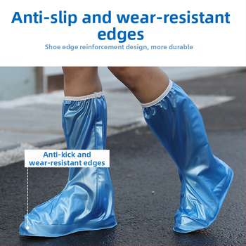 Perliniu PVC batų gaubtas suaugusiems – aukštas viršelis, žygiams, atsparus vandeniui ir nešvarumams