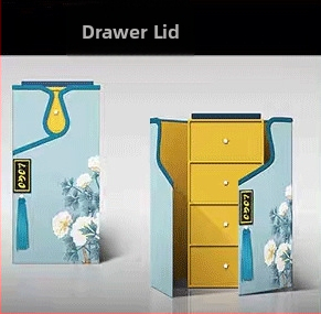 Dragon Ball tee kingitusese komplekt mandariini koorega purg; kingituseks karp ja lille tee pakend. Materjalid: kraftpaber, laineline kartong, valge veise nahk, hall kartong. Kohandamine saadaval. Käsitöö: UV, reljeef, kuumpress, kuum hõbe. Stiil: Hiina st