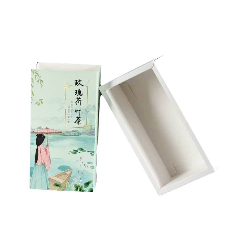 Dragon Ball tee kingitusese komplekt mandariini koorega purg; kingituseks karp ja lille tee pakend. Materjalid: kraftpaber, laineline kartong, valge veise nahk, hall kartong. Kohandamine saadaval. Käsitöö: UV, reljeef, kuumpress, kuum hõbe. Stiil: Hiina st