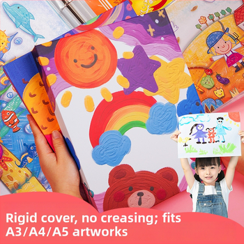 Dailės klipų albumas, modelis 985; talpa iki 160 puslapių; medžiaga: Kita; medžiagos storis: Popierius