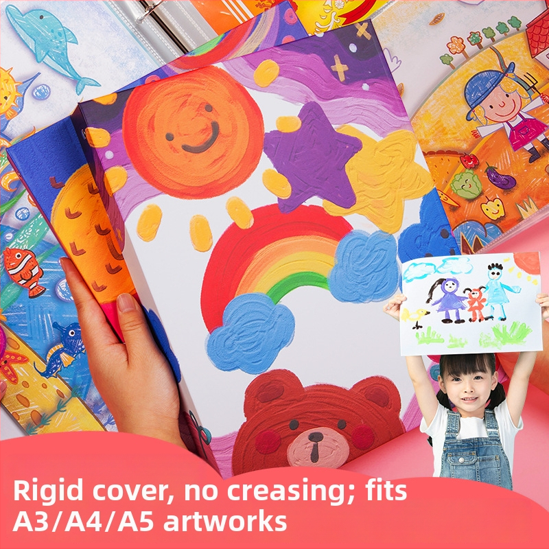 Dailės klipų albumas, modelis 985; talpa iki 160 puslapių; medžiaga: Kita; medžiagos storis: Popierius