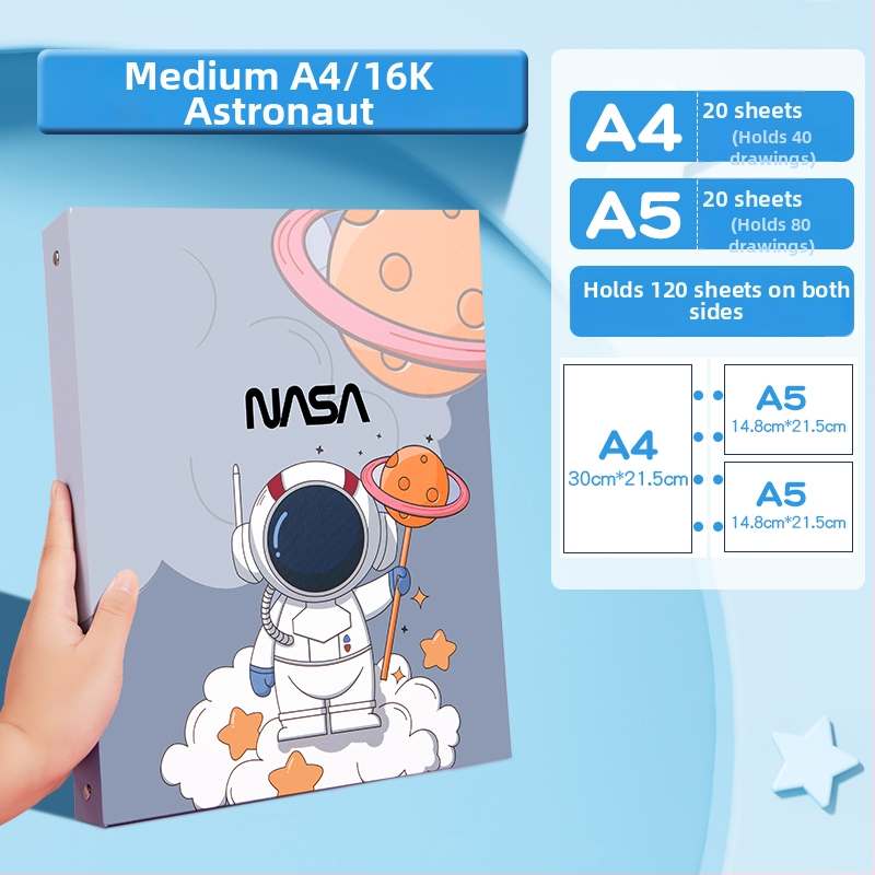 Dailės klipų albumas, modelis 985; talpa iki 160 puslapių; medžiaga: Kita; medžiagos storis: Popierius