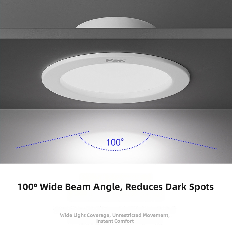 Vstavané LED podhľadové downlight, skrytá montáž, 220V, CRI 80–89, šasi z oceľového plechu za studena valcovaného, 3C certifikát 2020011001289084