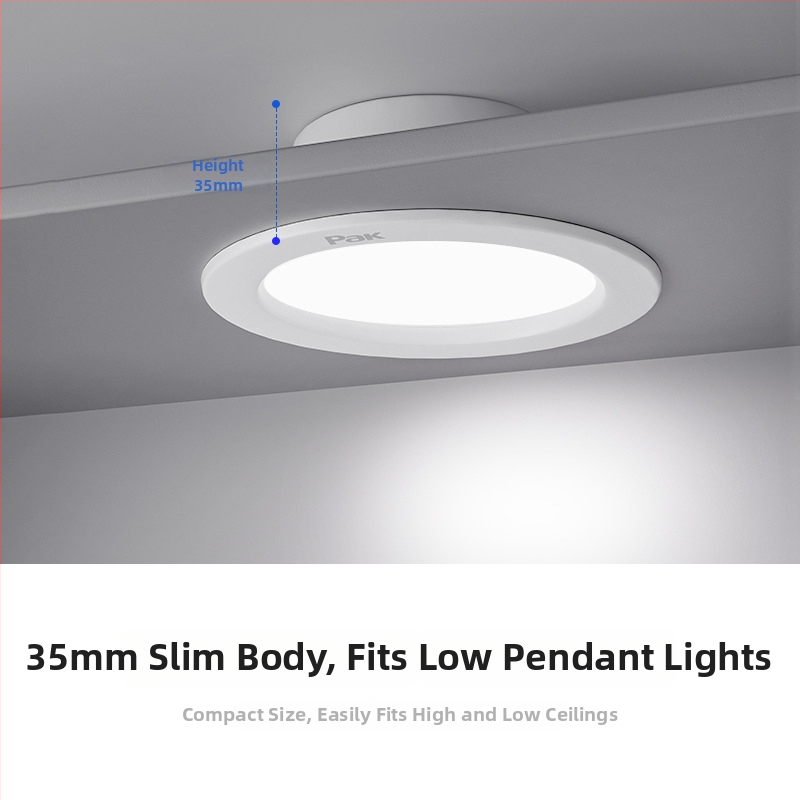 Vstavané LED podhľadové downlight, skrytá montáž, 220V, CRI 80–89, šasi z oceľového plechu za studena valcovaného, 3C certifikát 2020011001289084