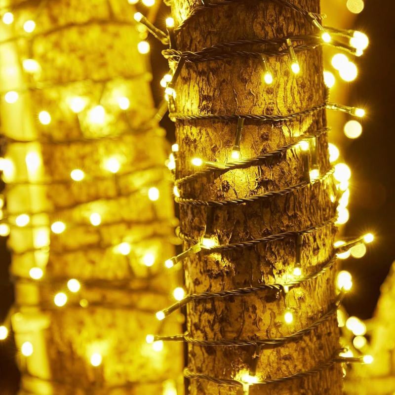 Solárne dekoratívne LED reťazce na vonkajšie použitie, kreslené tvary, IP65 vodotesné, model Glue filled linear light